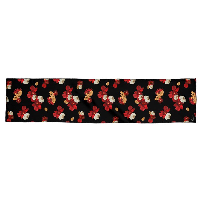 'Orquídea IV' Silk Scarf