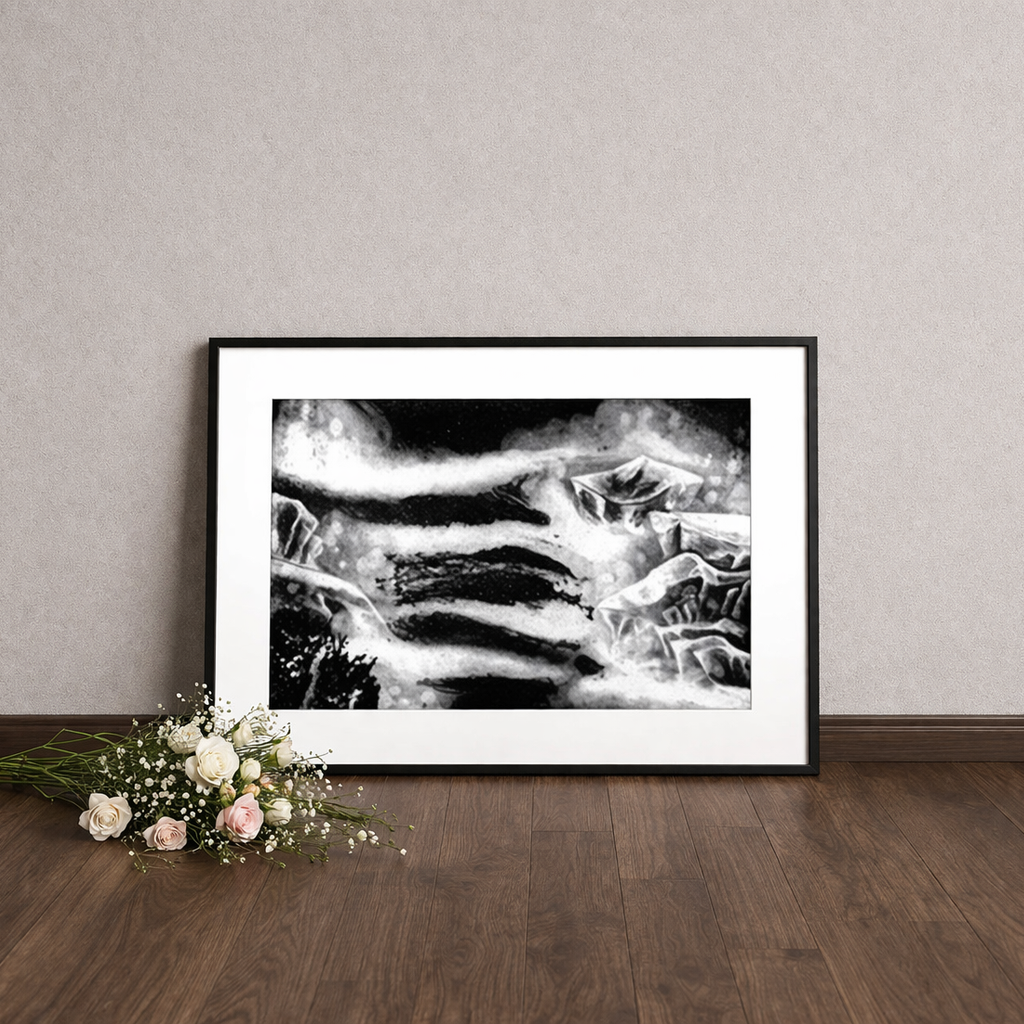 'Tidal' Framed Print