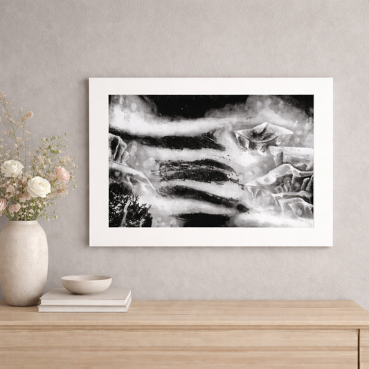 'Tidal' Matte Print