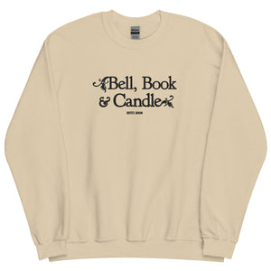 Hallmark-Inspired Good Witch Bell Book & Candle Embroidered Sweatshirt