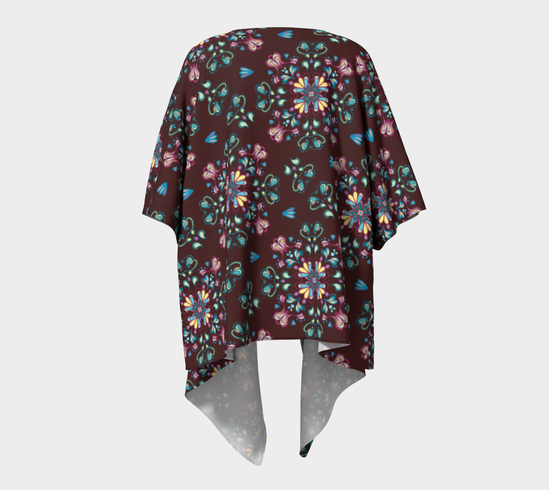 'Antonia' Draped Kimono