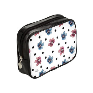 'Flora Dot' Makeup Bag