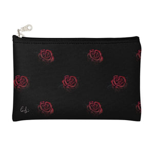 'Deep Rose' Fabric Pouch