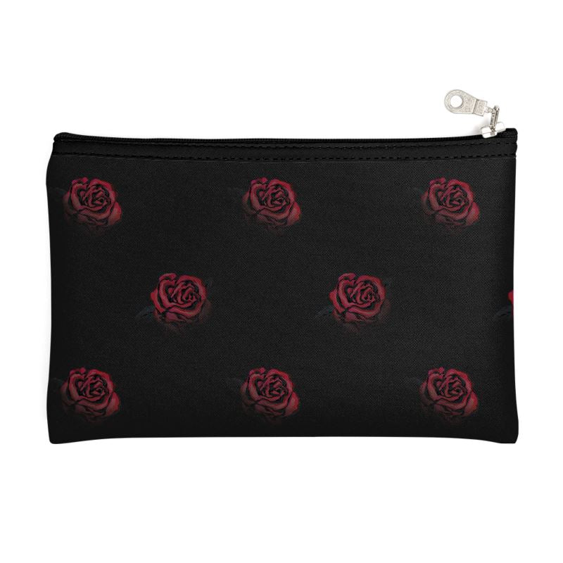 'Deep Rose' Fabric Pouch