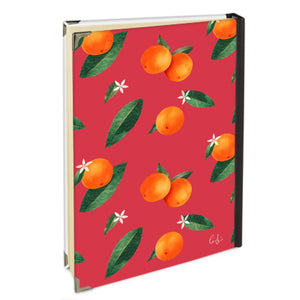 'Midsummer Orange' Hardcover Journal