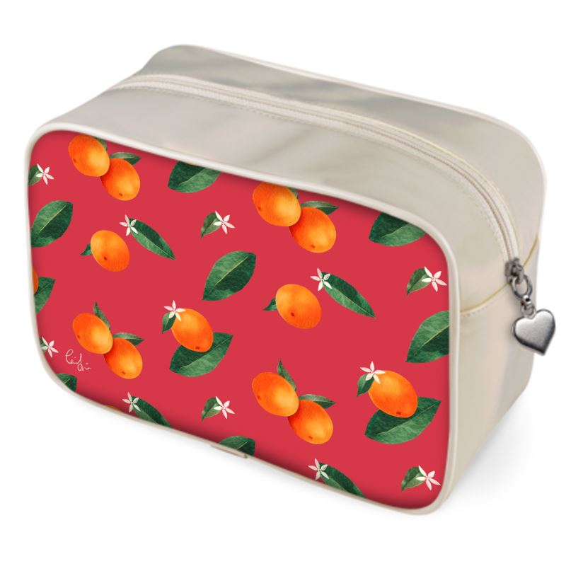 'Midsummer Orange' Wash Bag
