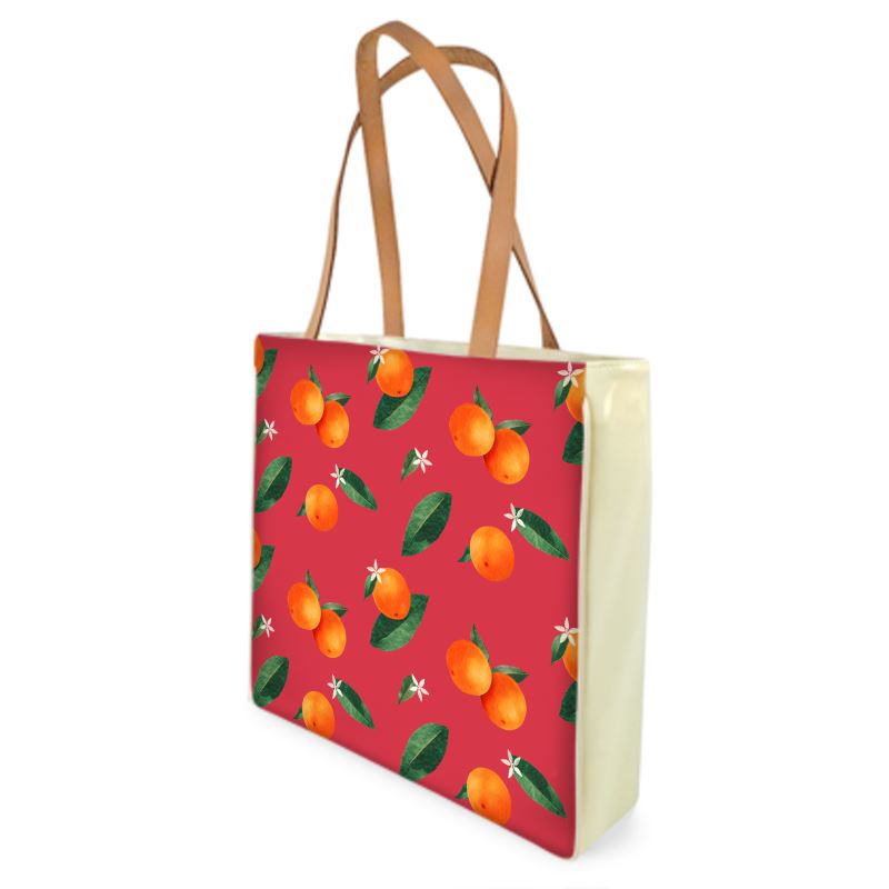 'Midsummer Orange' Shopper
