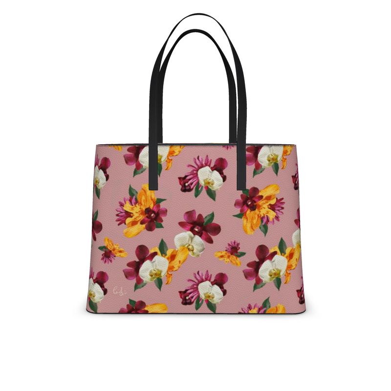 'Orquídea' Leather Tote