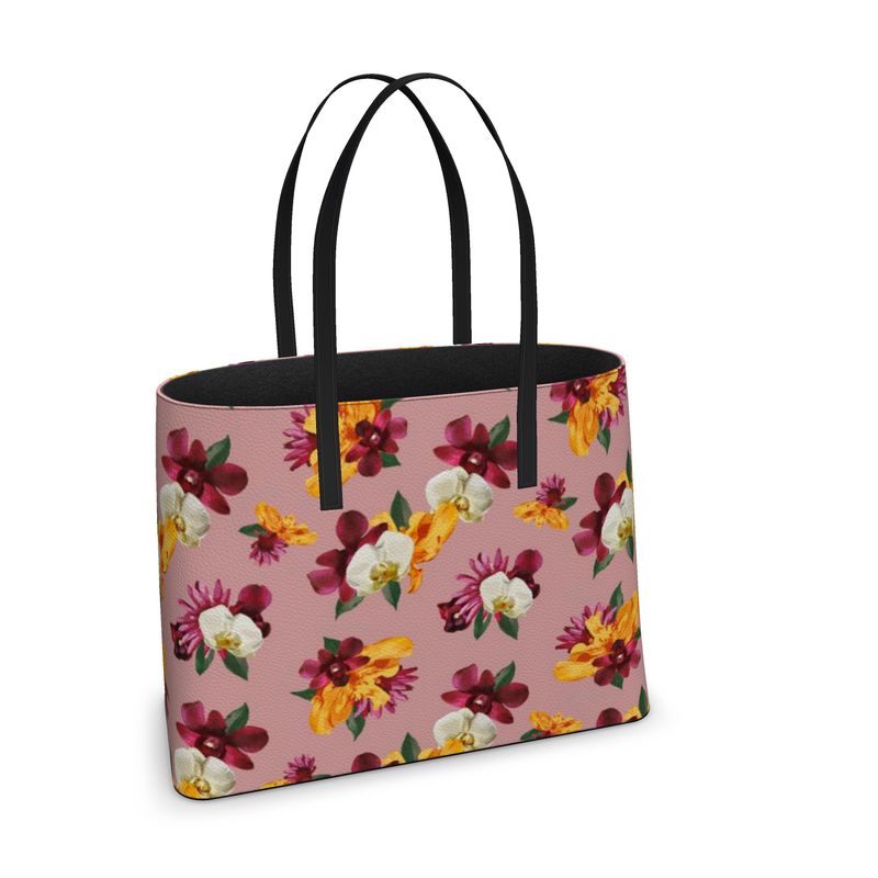 'Orquídea' Leather Tote