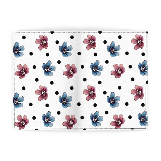 'Flora Dot' Passport Sleeve