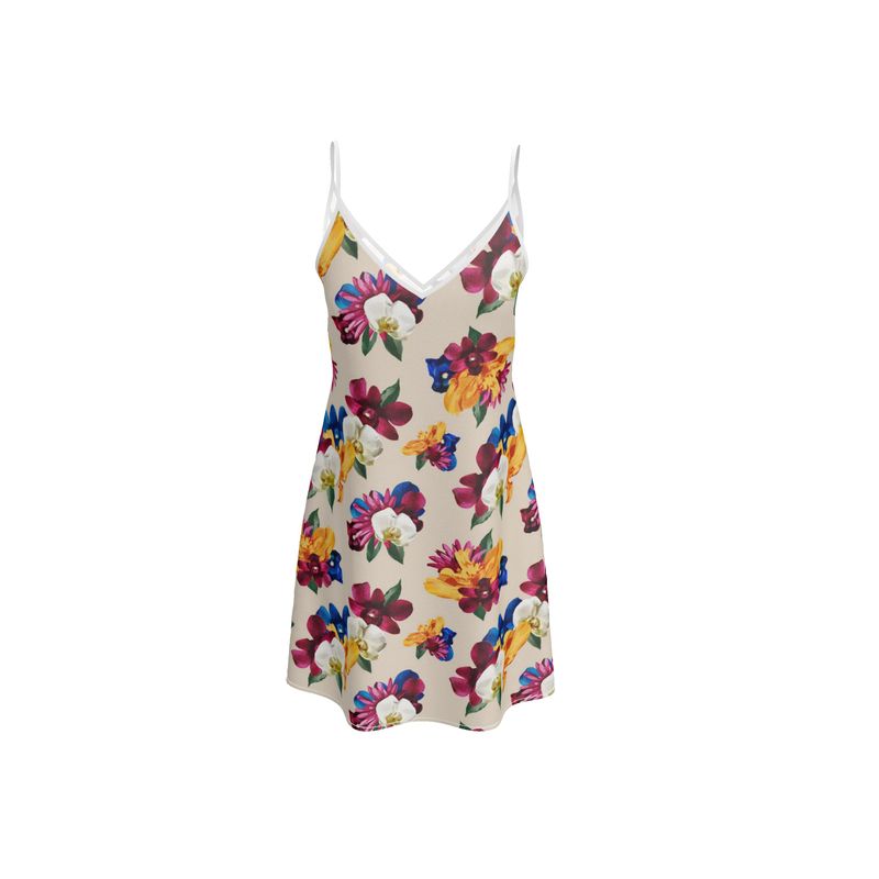 'Orquídea II' Slip Dress