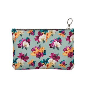 'Orquídea III' Leather Clutch