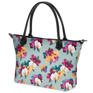 'Orquídea III' Zip Top Tote