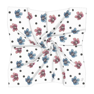 'Flora Dot' Square Scarf