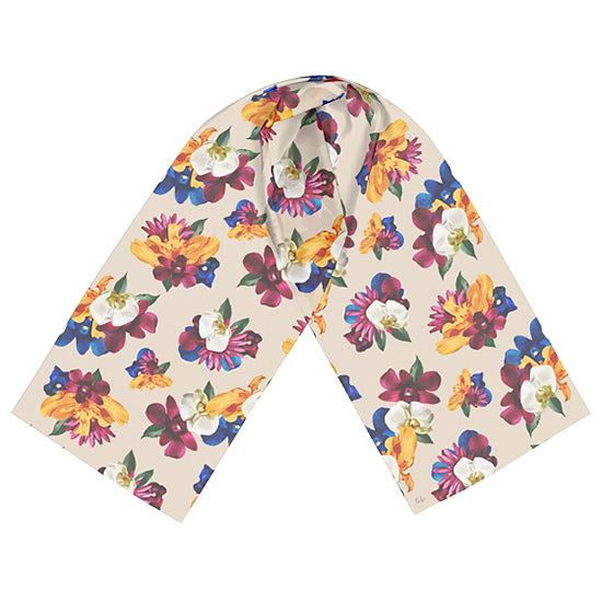 'Orquídea II' Long Scarf