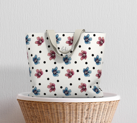 'Flora Dot' Maxi Tote