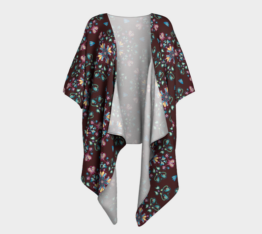 'Antonia' Draped Kimono