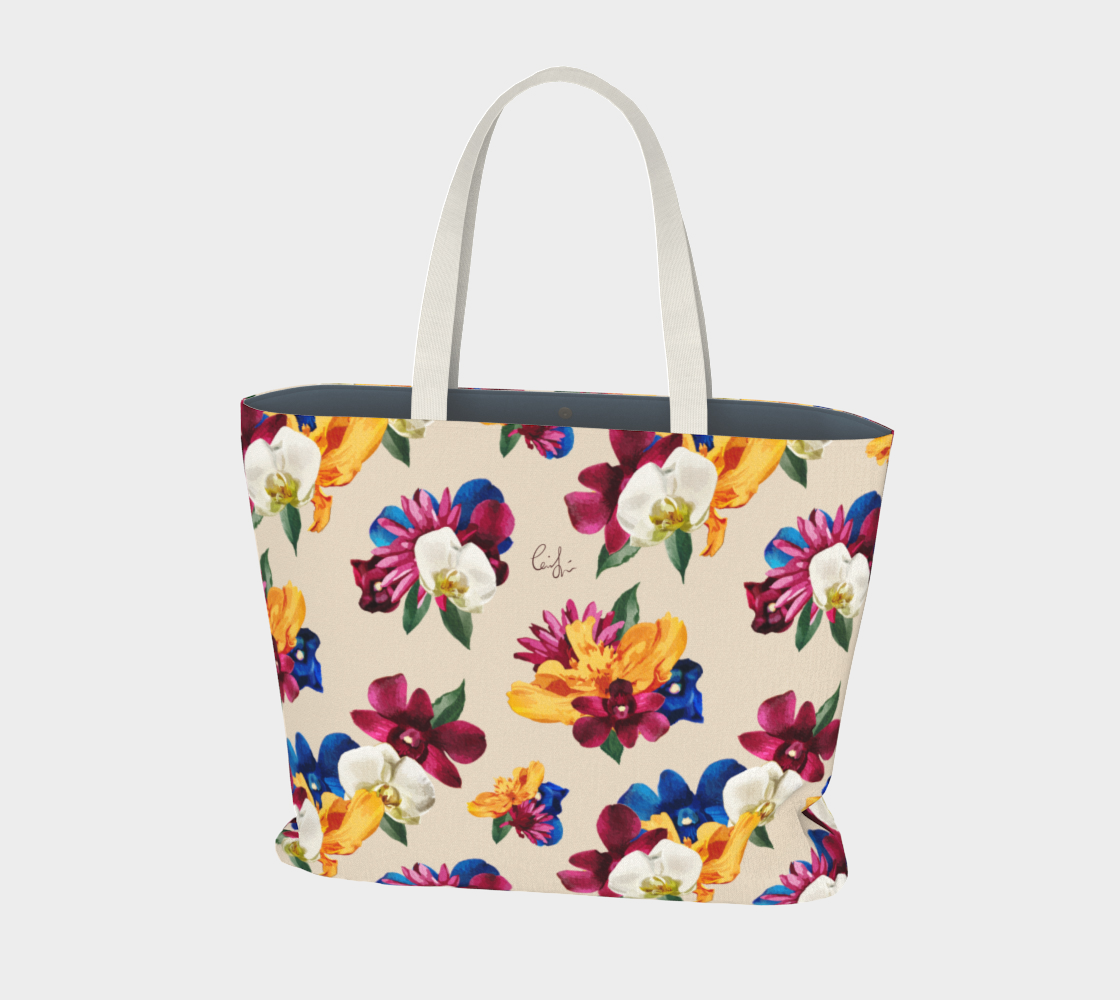 'Orquídea II' Maxi Tote