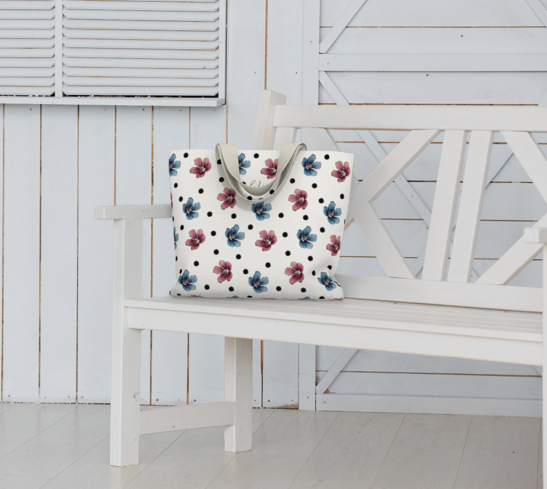 'Flora Dot' Maxi Tote