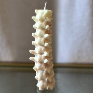 Human Spine Candle