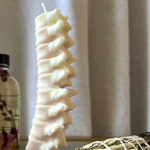 Human Spine Candle