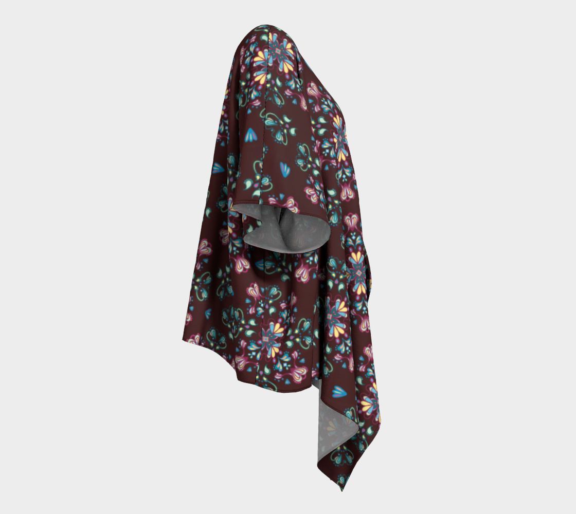 'Antonia' Draped Kimono