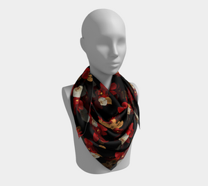 'Orquídea IV' Square Scarf