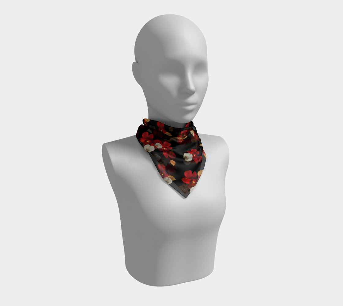 'Orquídea IV' Square Scarf