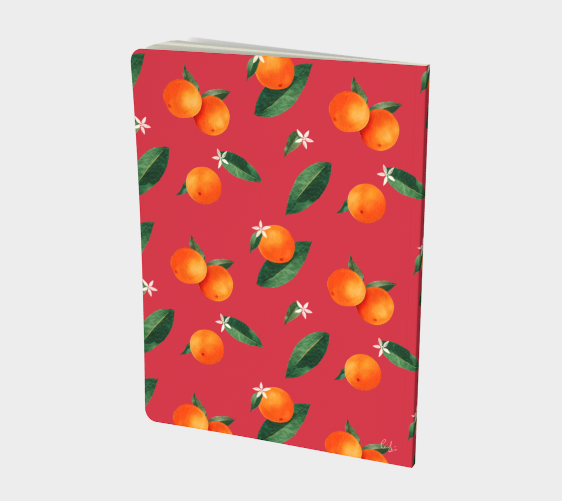 'Midsummer Orange' Notebook - Large