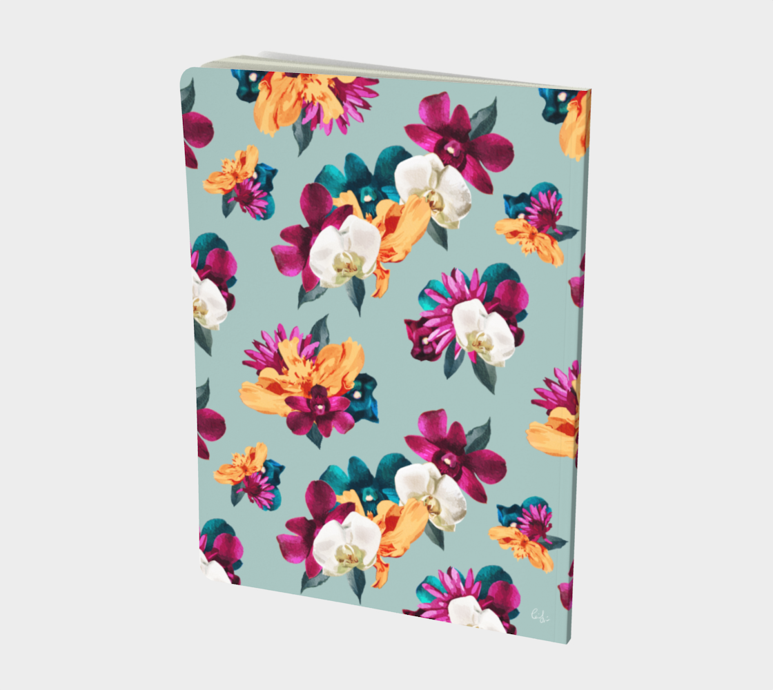 'Orquídea III' Notebook - Large