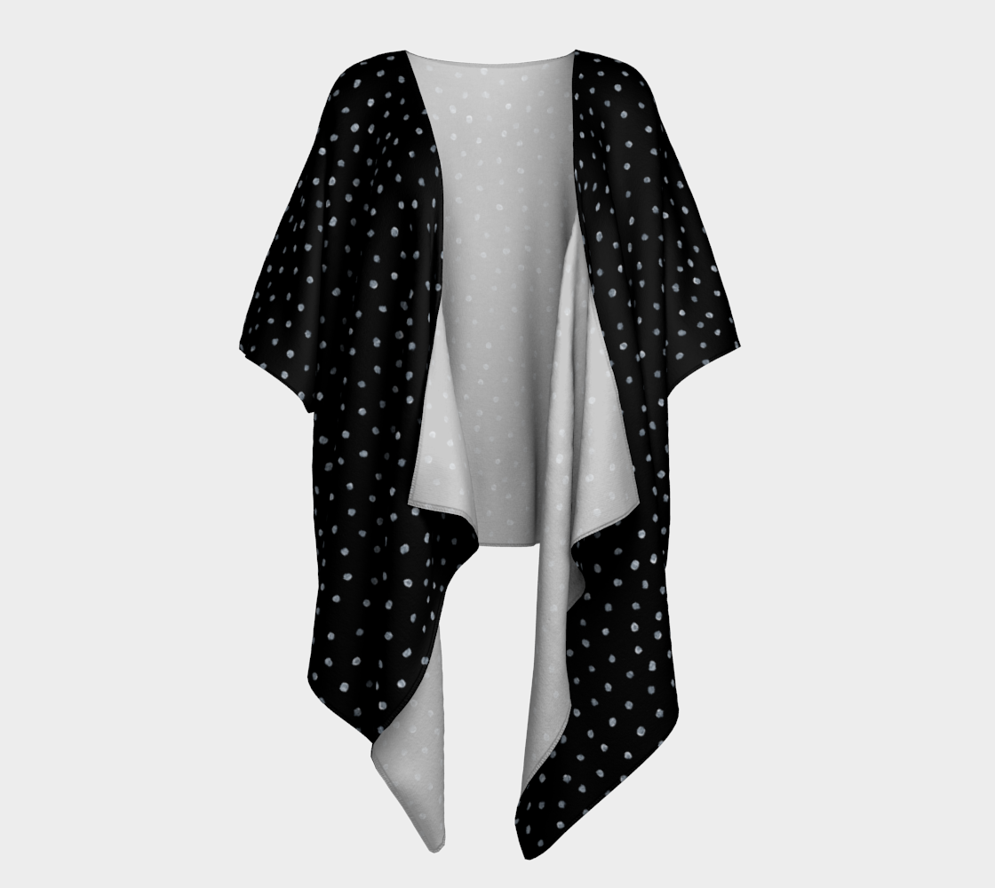 'Luminary' Draped Kimono