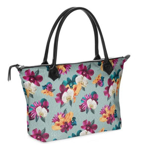 'Orquídea III' Zip Top Tote